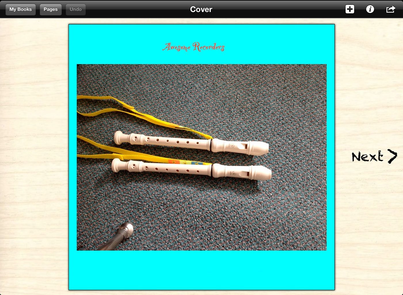 Featured image for “Learn to play the recorder with Book Creator?!”