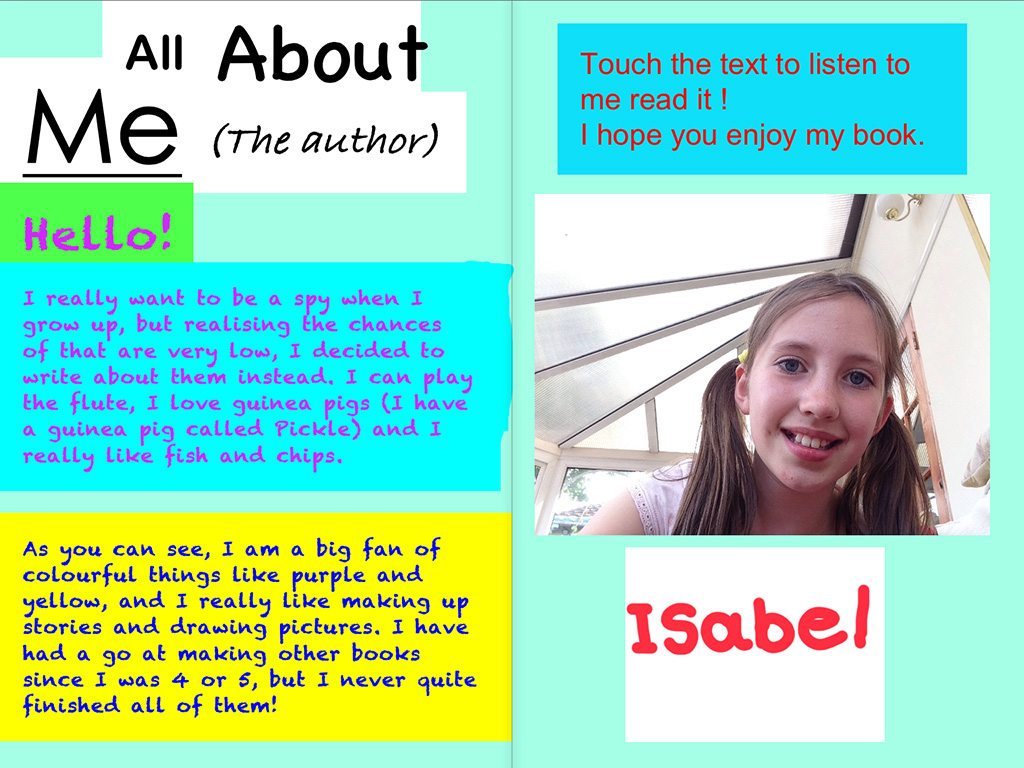 All about the author page
