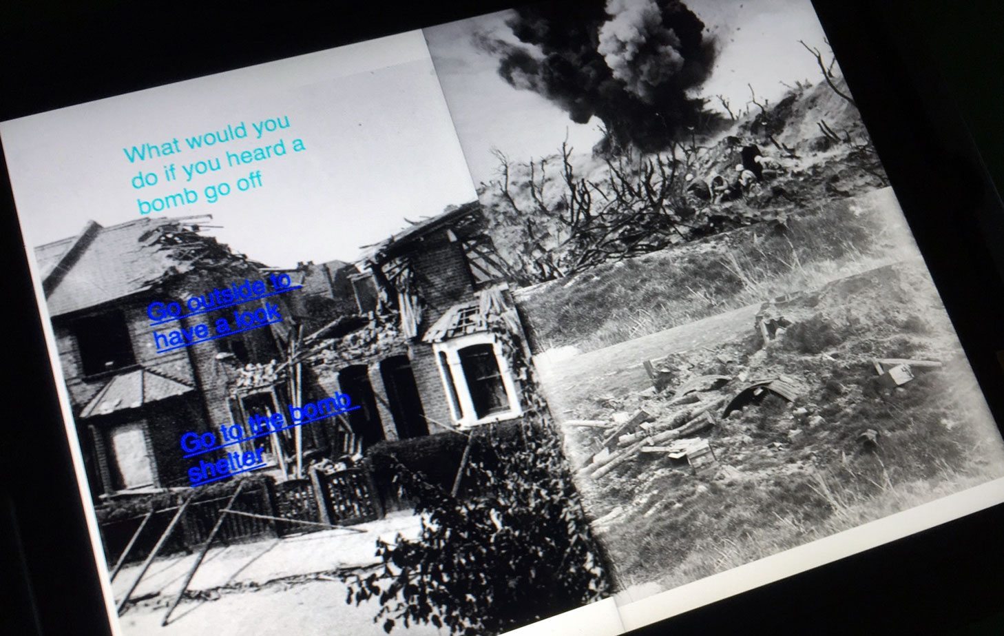 A student's interactive WW1 book