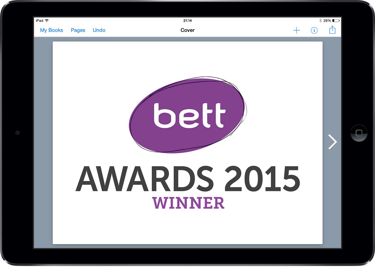 Featured image for “Book Creator wins Bett Award for Best Educational App”