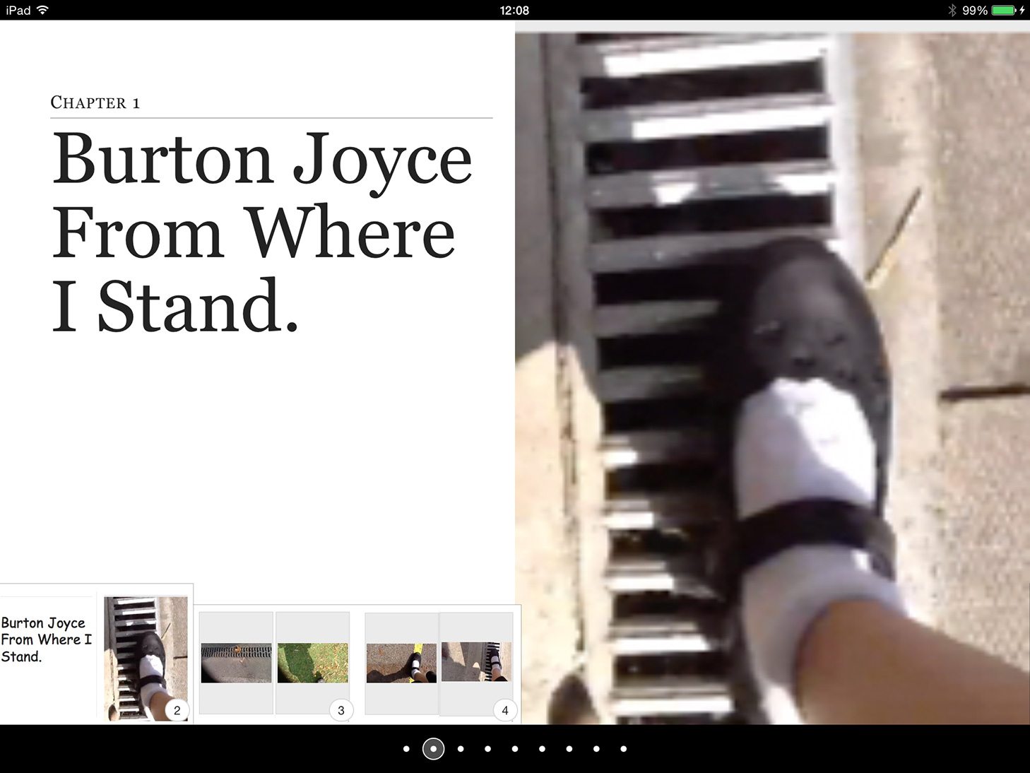 Burton Joyce from where I stand