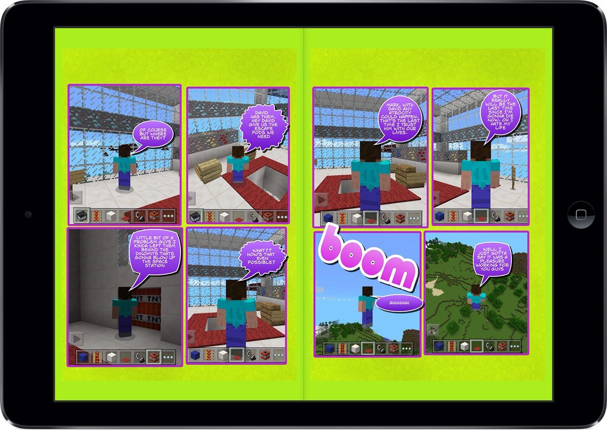 Featured image for “Book Creator, Minecraft, and the film festival award”