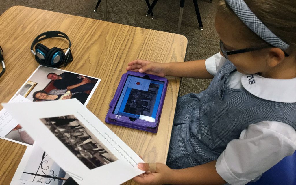 2nd Graders use Book Creator to share their family history with