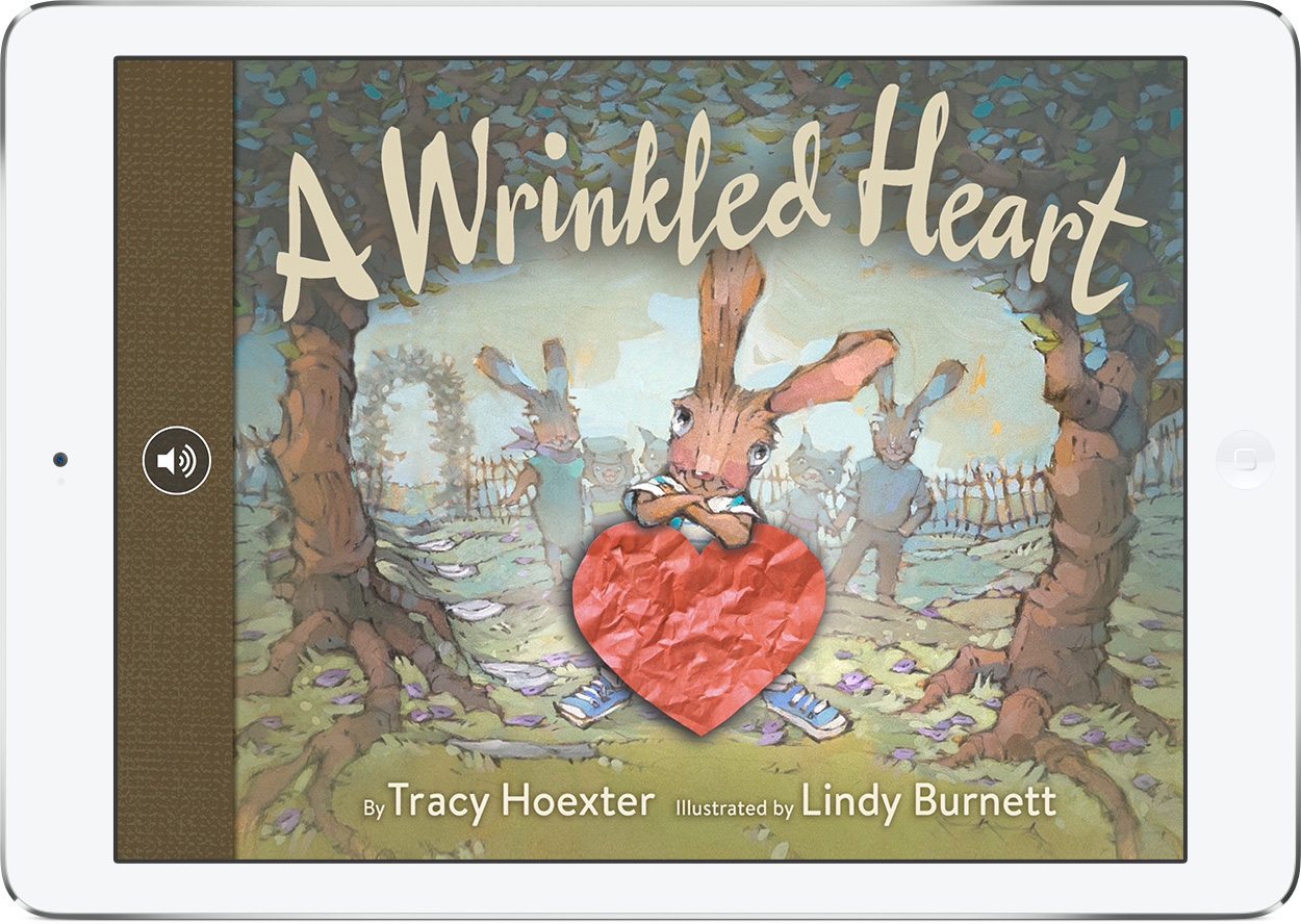 A Wrinkled Heart, in iBooks on iPad