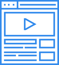 Support videos icon