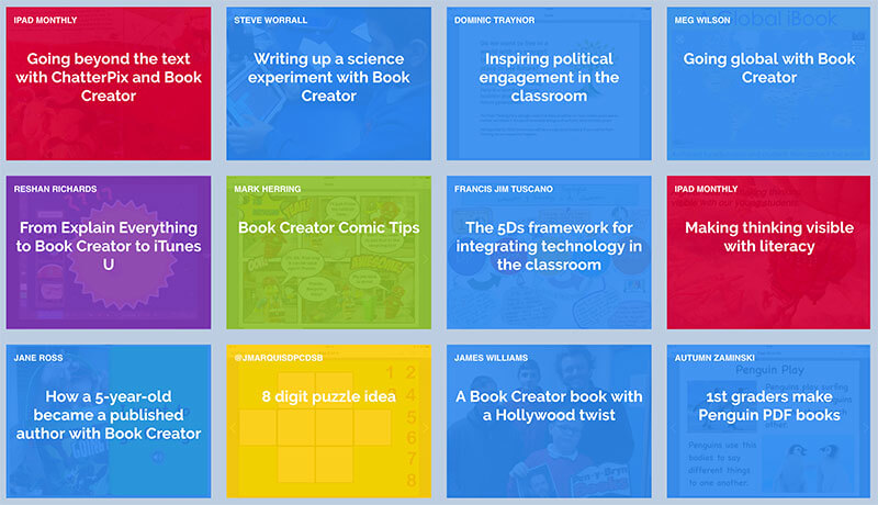 Resources for teachers - Book Creator app