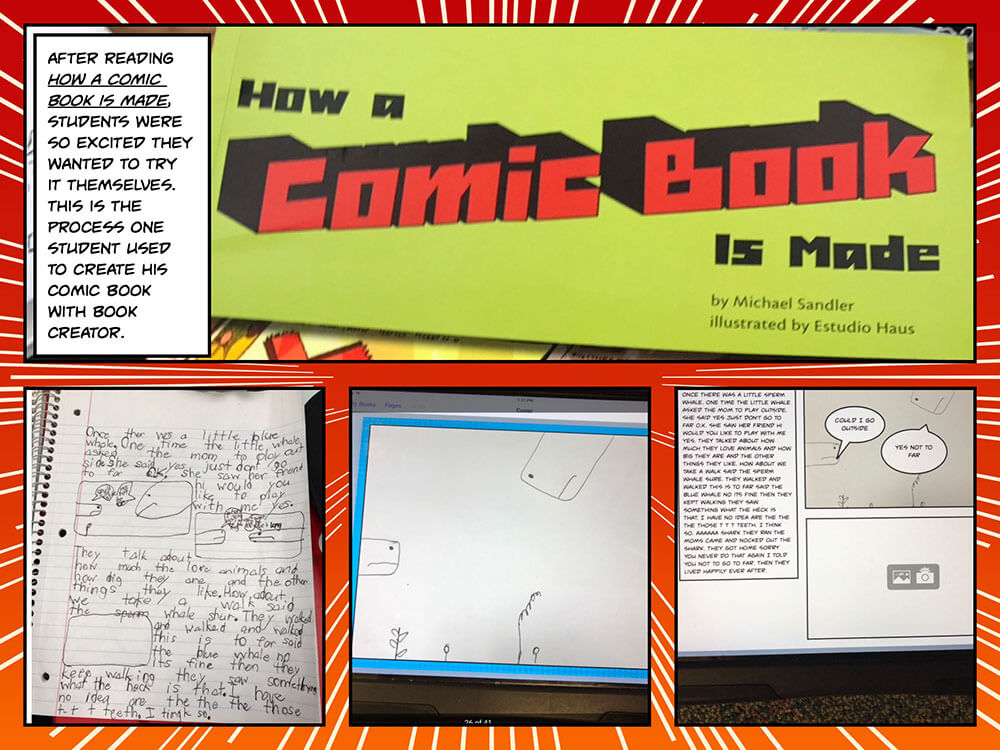 How a comic book is made #BookSnap