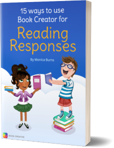 15 ways to use Book Creator for reading responses front cover