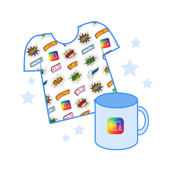 Book Creator t-shirts, mugs and stickers