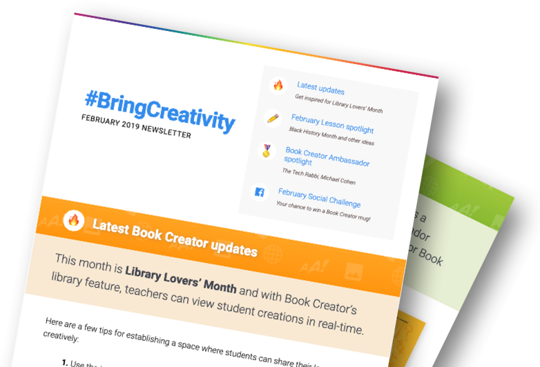 #BringCreativity newsletter