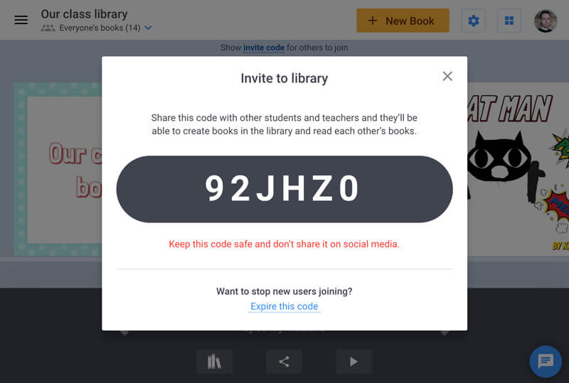 Getting the library code for your library