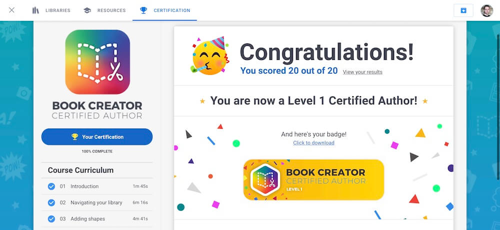 Featured image for “Become a Book Creator Certified Author”