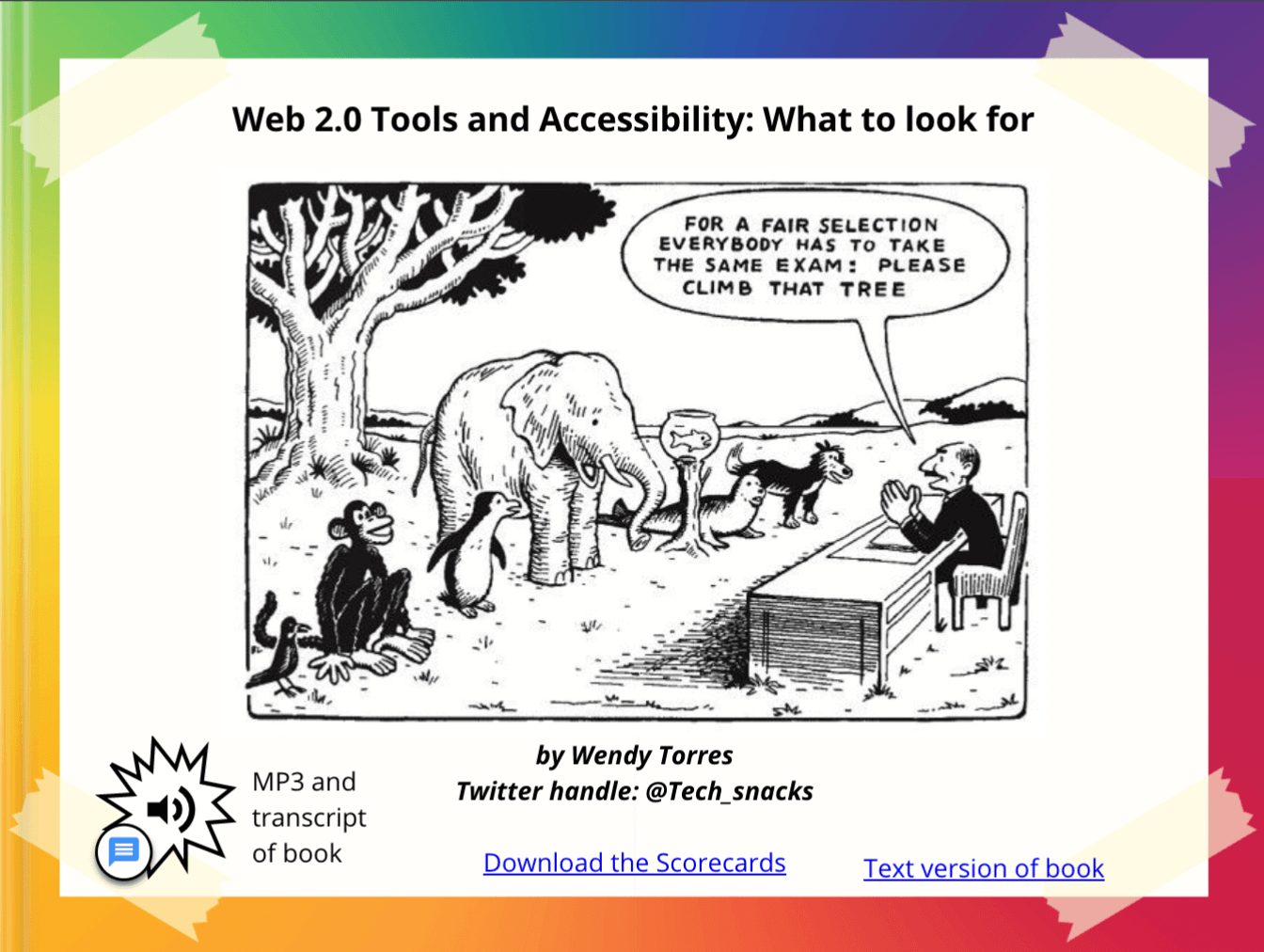 Featured image for “The Higher Ed teacher’s way to make accessible and engaging presentations”