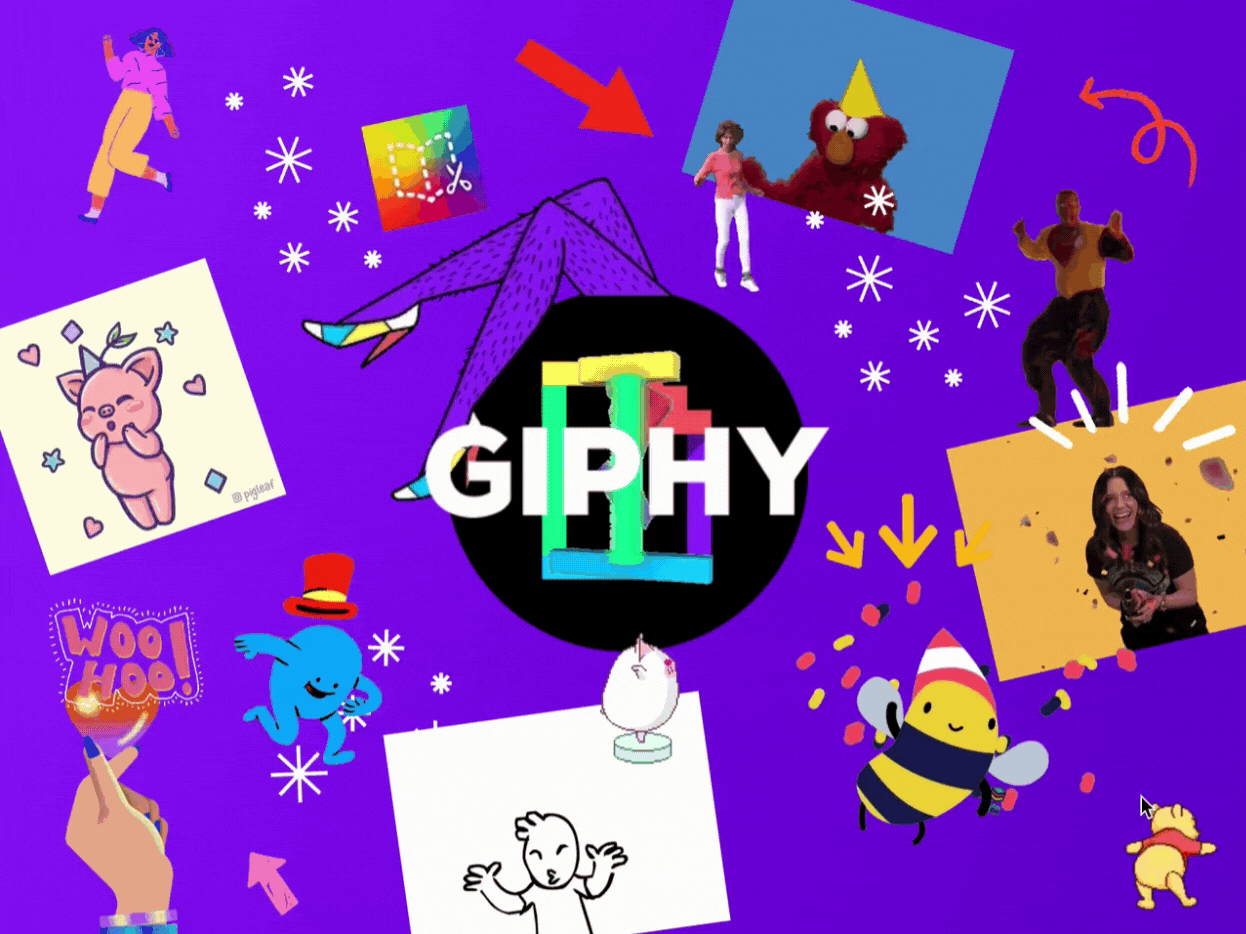 Giphy in Book Creator