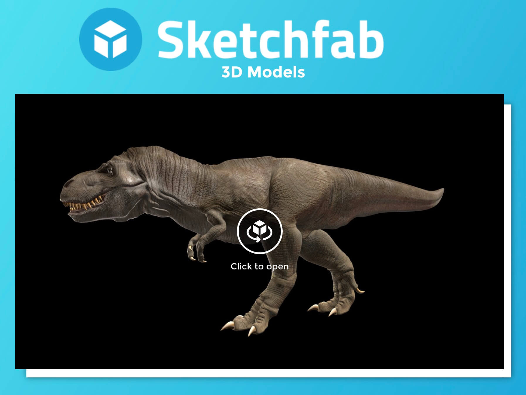 Sketchfab 3D models in Book Creator