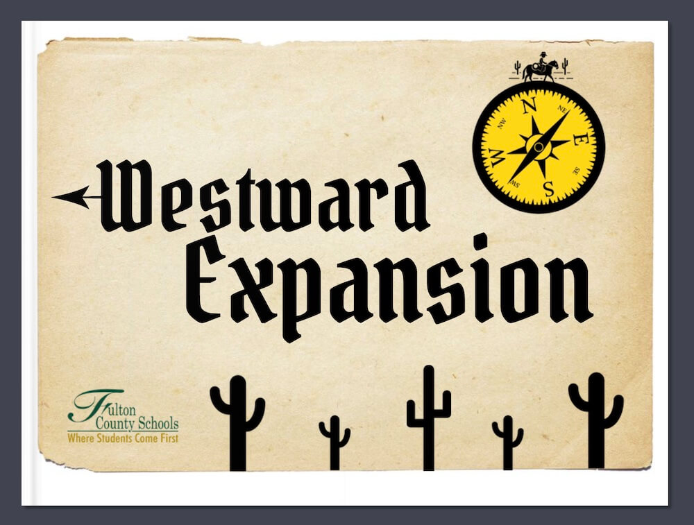 Westward Expansion Choice Board template by Sandi Dennis