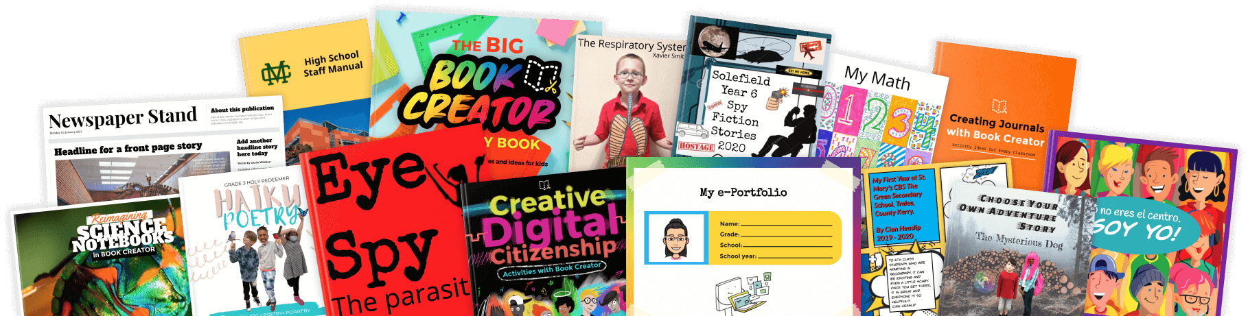 Book creator deals log in