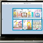 Book Creator on a laptop