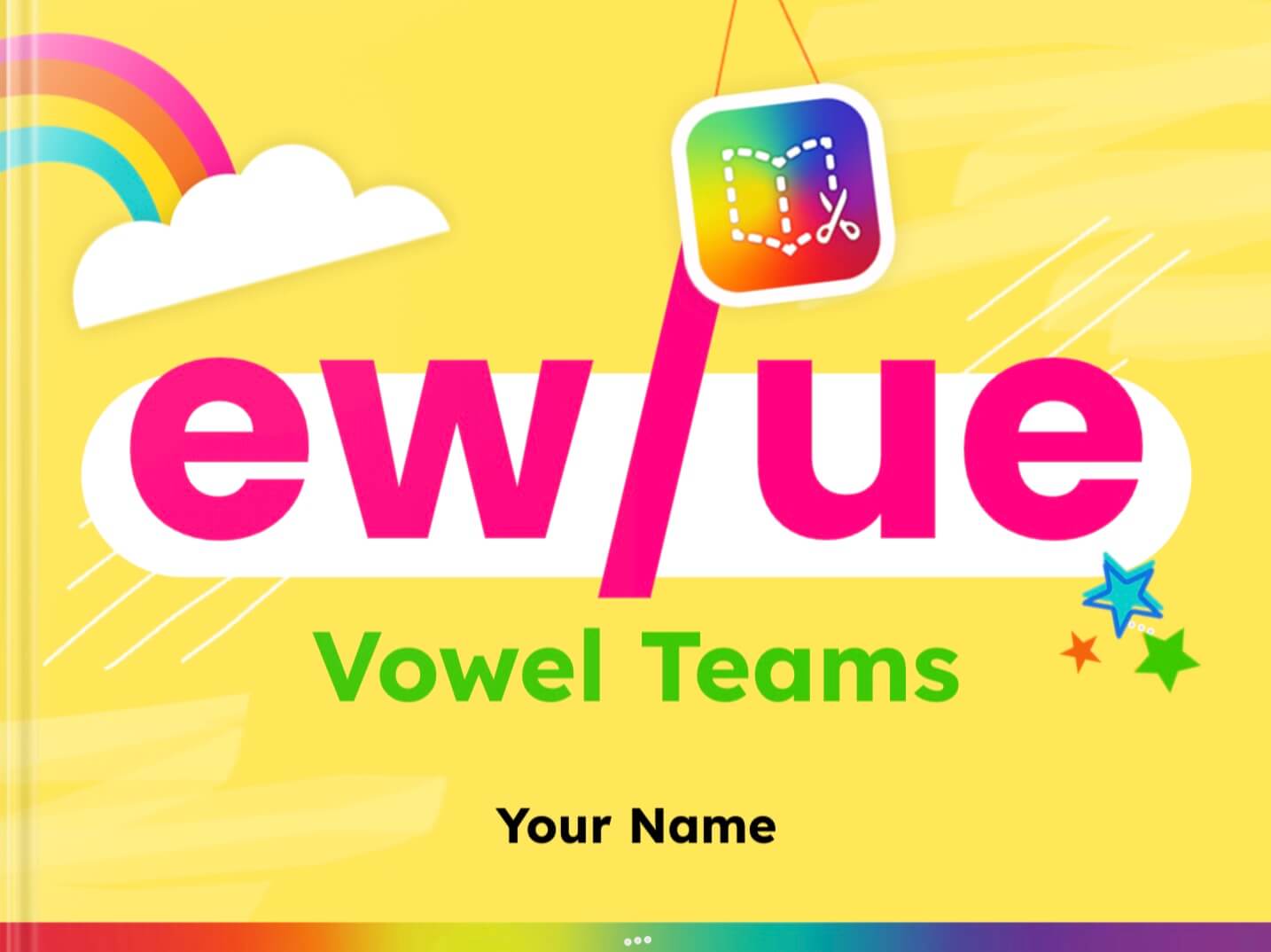 ew/ue vowel teams