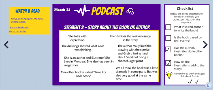 Podcast planning success criteria