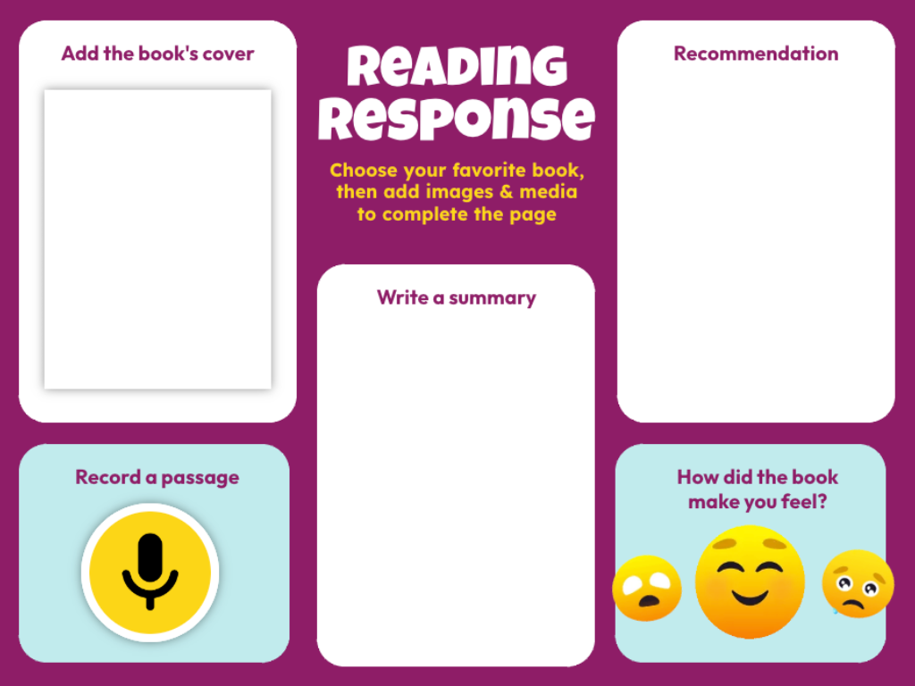 Template for reading response protocol