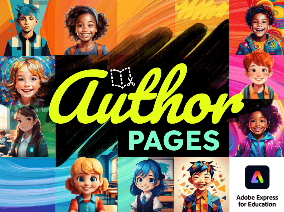Cover of the author page templates book.