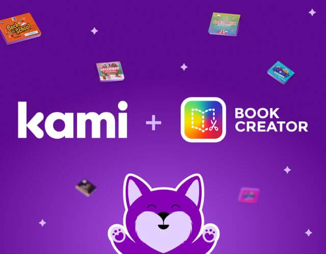 Kami and Book Creator logos together