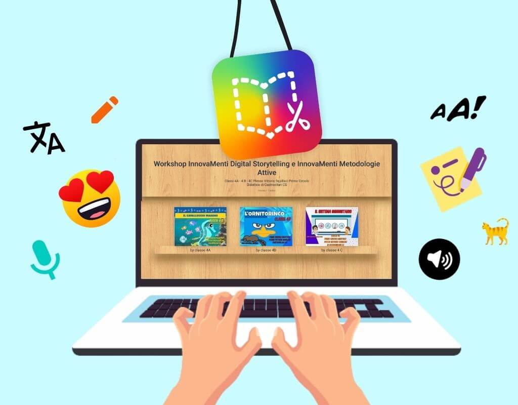 Featured image for “Book Creator, Digital Storytelling e IA Generativa: La Nuova Frontiera della Narrazione Digitale”