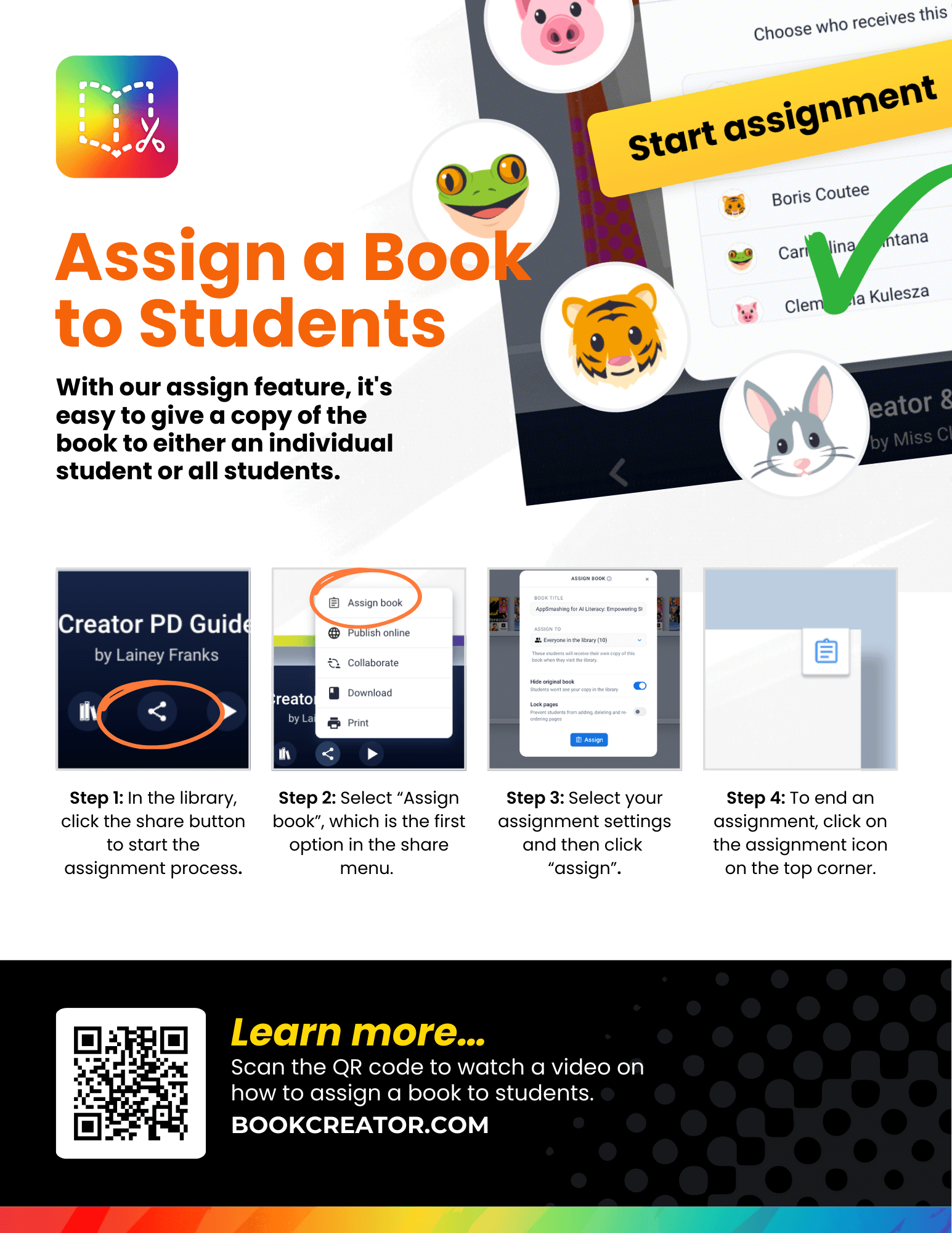 Assign a Book One-Pager