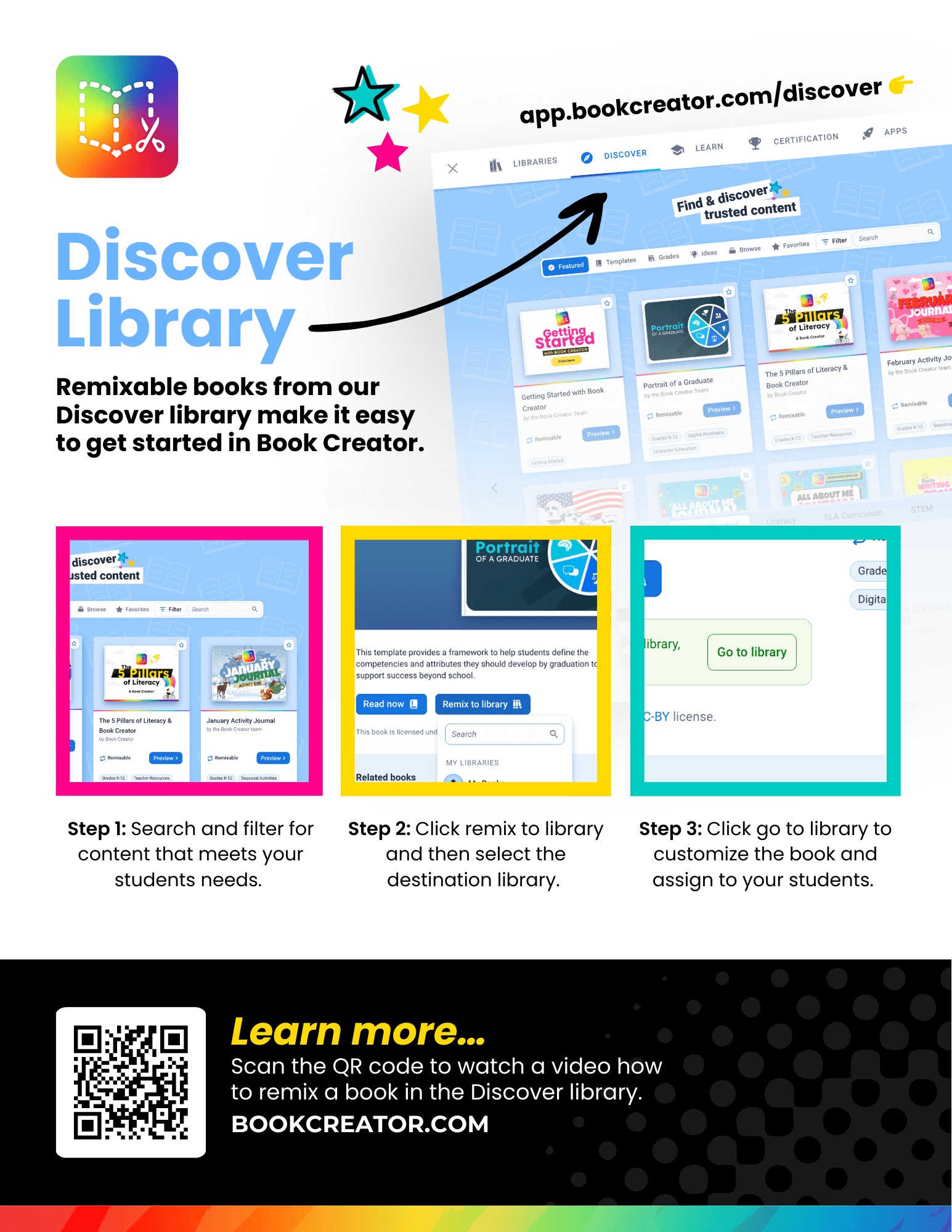 Discover Library One-Pager